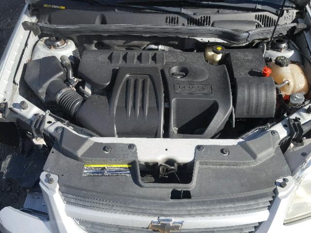 1G1AL58F587142552 - 2008 CHEVROLET COBALT LT SILVER photo 7