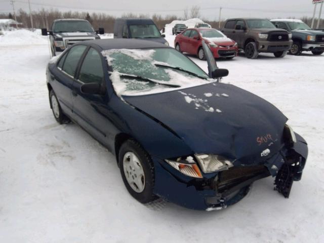 1G1JC524817114211 - 2001 CHEVROLET CAVALIER B BLUE photo 1