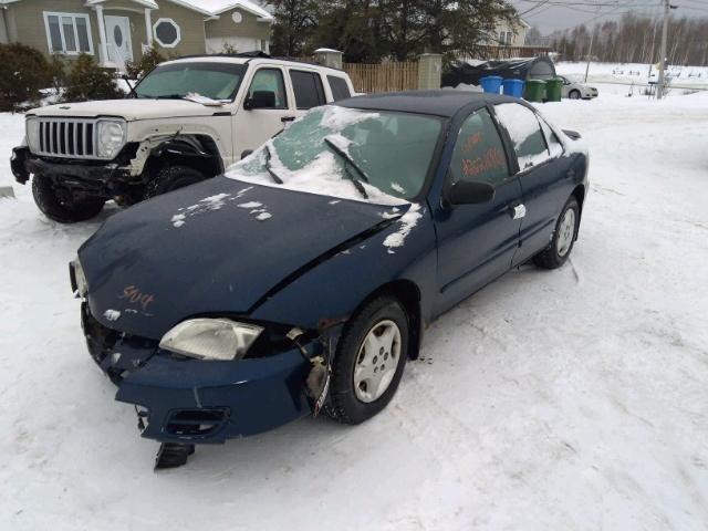 1G1JC524817114211 - 2001 CHEVROLET CAVALIER B BLUE photo 2