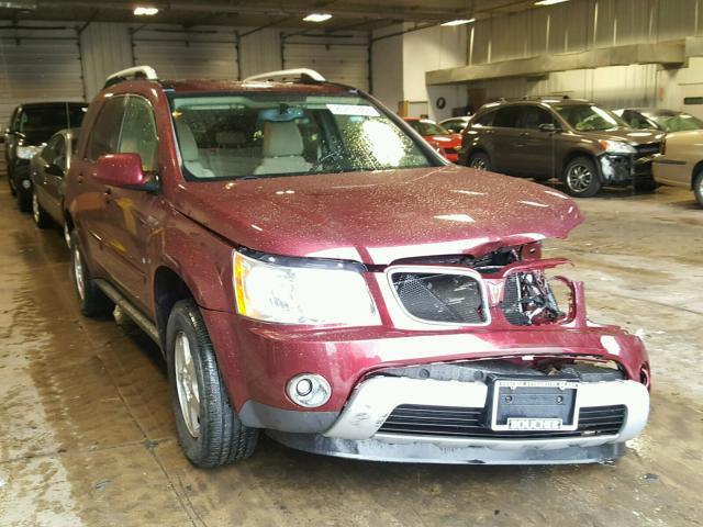 2CKDL43F586020059 - 2008 PONTIAC TORRENT BURGUNDY photo 1