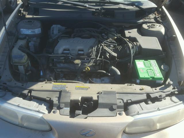 1G3NL52E12C223376 - 2002 OLDSMOBILE ALERO GL BEIGE photo 7