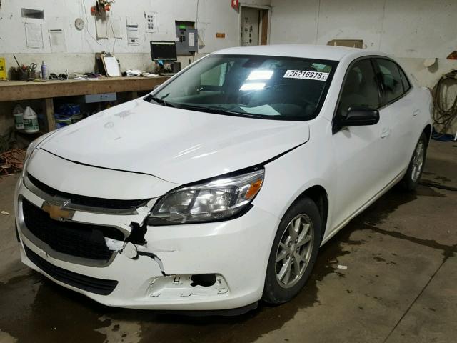 1G11A5SL3EF148050 - 2014 CHEVROLET MALIBU LS 白色 照片 2