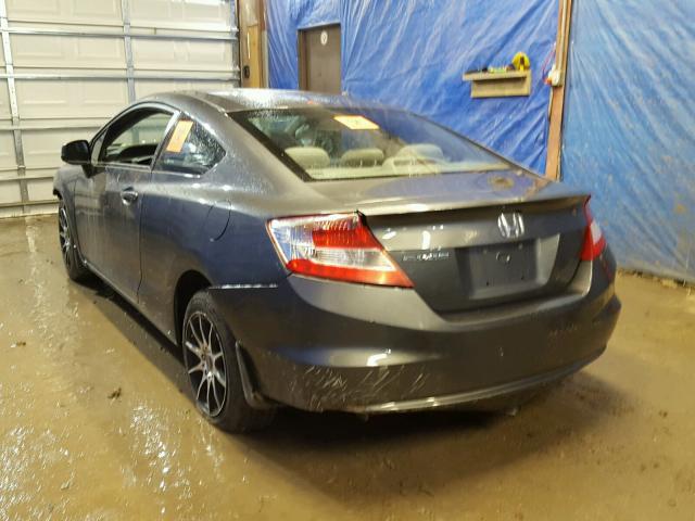 2HGFG3B51CH562362 - 2012 HONDA CIVIC LX GRAY photo 3