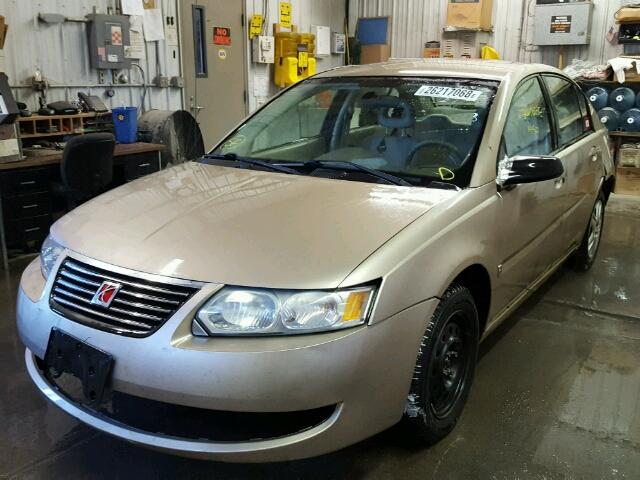 1G8AJ55F26Z172220 - 2006 SATURN ION LEVEL ოქროსფერი ფოტო 2