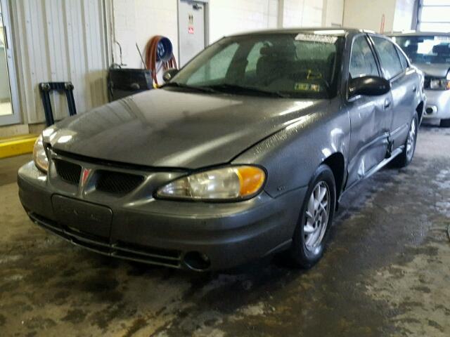 1G2NF52E94M536555 - 2004 PONTIAC GRAND AM S GRAY photo 2