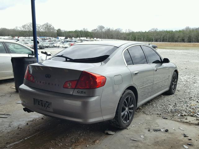 JNKCV51F05M313868 - 2005 INFINITI G35 GRAY photo 4