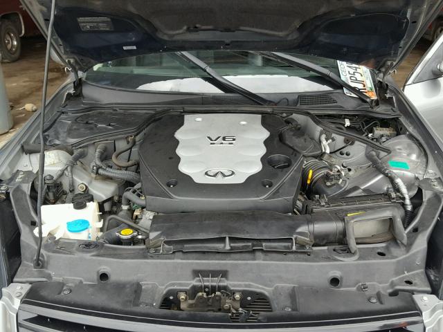 JNKCV51F05M313868 - 2005 INFINITI G35 GRAY photo 7