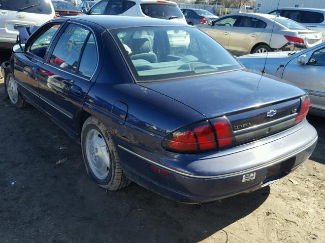 2G1WL52M3W9158032 - 1998 CHEVROLET LUMINA BAS BLUE photo 3