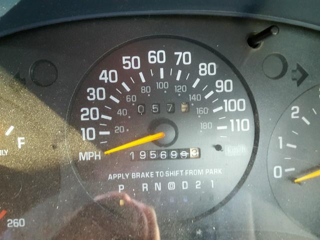 2G1WL52M3W9158032 - 1998 CHEVROLET LUMINA BAS ლურჯი ფოტო 8