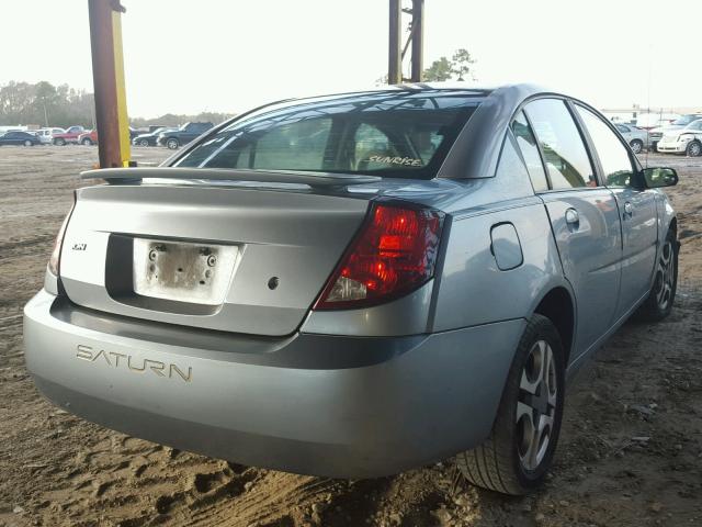 1G8AL52FX3Z165042 - 2003 SATURN ION LEVEL BLUE photo 4