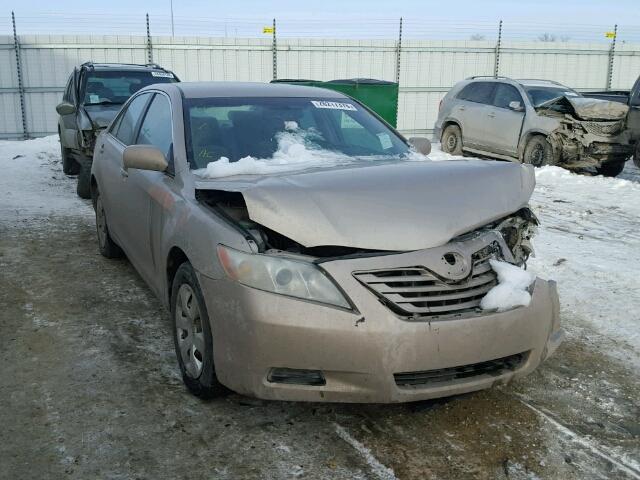 4T1BE46K87U648257 - 2007 TOYOTA CAMRY NEW GOLD photo 1