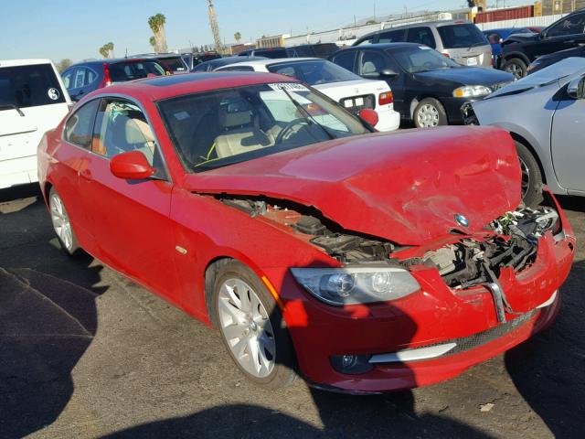 WBAKE3C54BE769252 - 2011 BMW 328 I RED photo 1