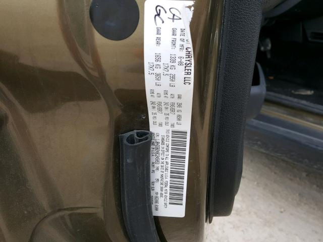 1J8HG582X8C245053 - 2008 JEEP COMMANDER მწვანე ფოტო 10