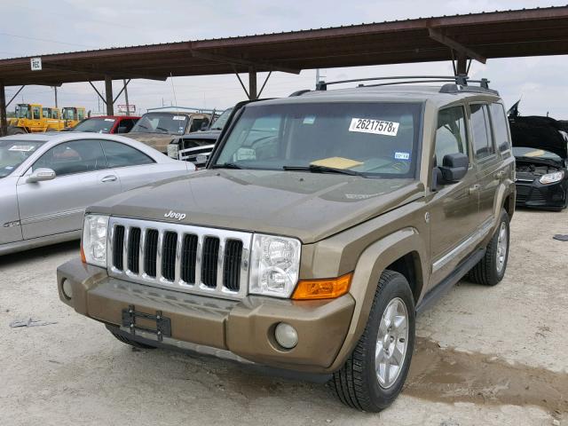 1J8HG582X8C245053 - 2008 JEEP COMMANDER GREEN photo 2