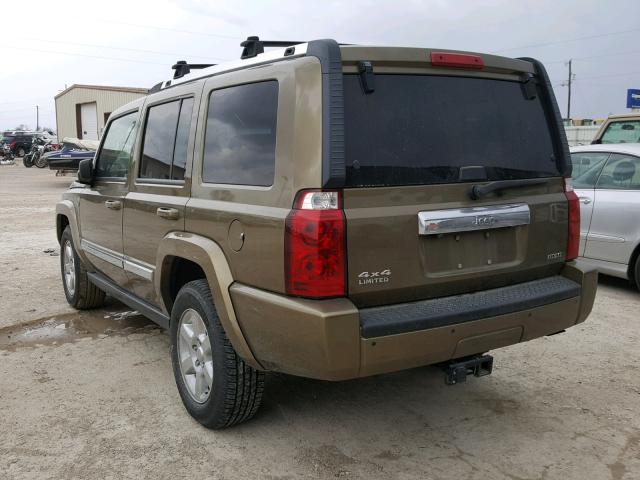 1J8HG582X8C245053 - 2008 JEEP COMMANDER GREEN photo 3