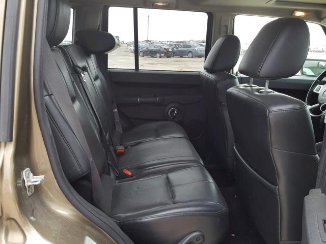 1J8HG582X8C245053 - 2008 JEEP COMMANDER მწვანე ფოტო 6