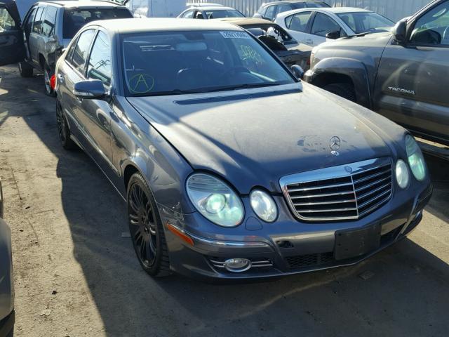 WDBUF56X77A993484 - 2007 MERCEDES-BENZ E 350 GRAY photo 1