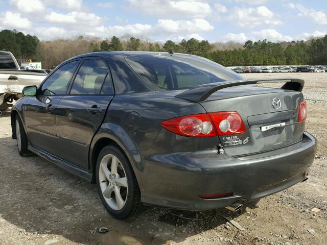1YVHP80C255M77041 - 2005 MAZDA 6 I ნაცრისფერი ფოტო 3