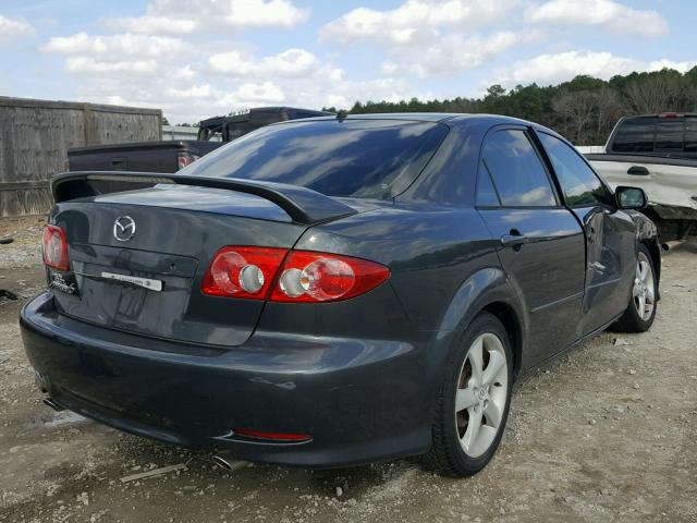 1YVHP80C255M77041 - 2005 MAZDA 6 I ნაცრისფერი ფოტო 4