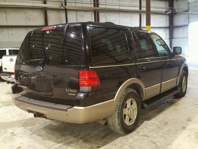 1FMFU18L83LA01303 - 2003 FORD EXPEDITION BLACK photo 4