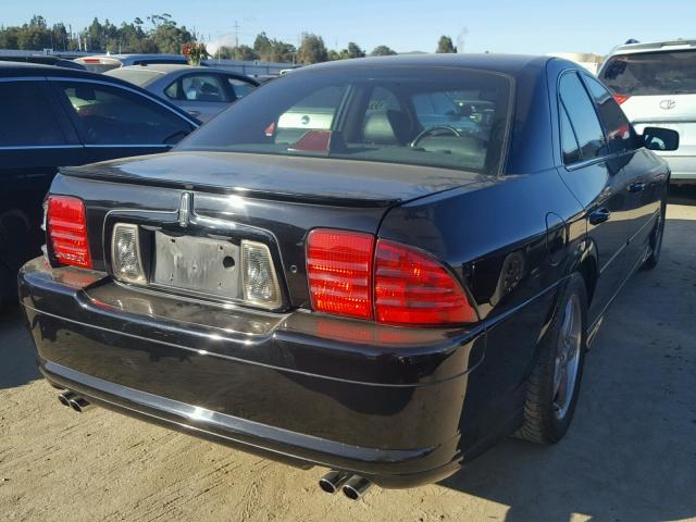 1LNHM87A92Y648778 - 2002 LINCOLN LS BLACK photo 4