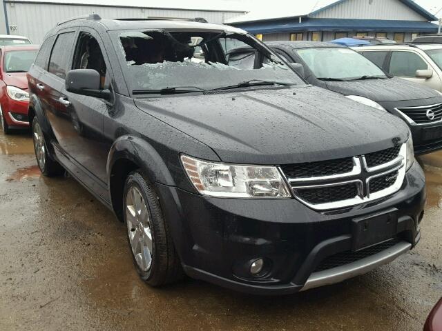 3C4PDDDG5CT222462 - 2012 DODGE JOURNEY CR BLACK photo 1