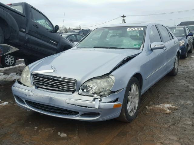WDBNG70J83A323454 - 2003 MERCEDES-BENZ S 430 SILVER photo 2