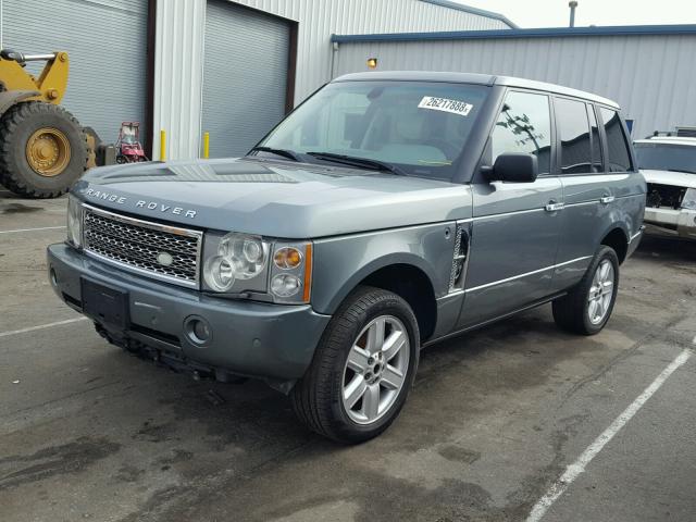 SALME11494A161790 - 2004 LAND ROVER RANGE ROVE GREEN photo 2