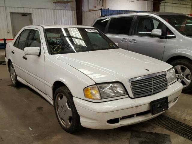 WDBHA33GXWF734241 - 1998 MERCEDES-BENZ C 43 WHITE photo 1