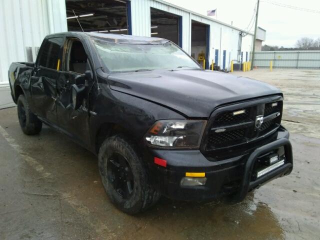 1D3HV13T89S808329 - 2009 DODGE RAM 1500 BLACK photo 1