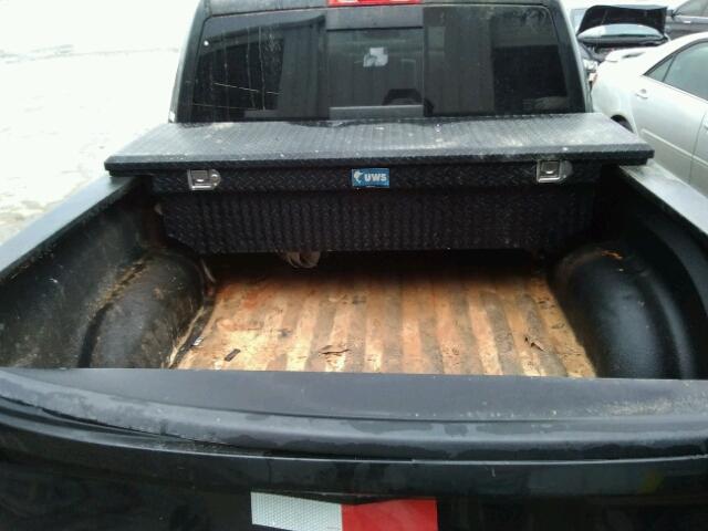 1D3HV13T89S808329 - 2009 DODGE RAM 1500 BLACK photo 9