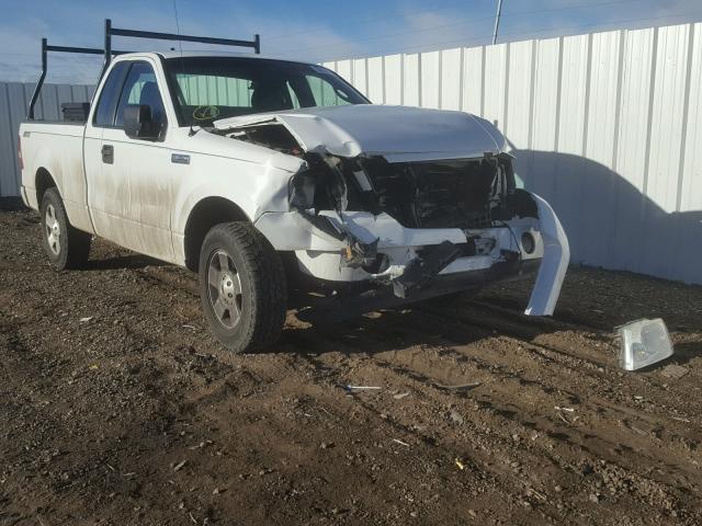 1FTRF12287NA87928 - 2007 FORD F150 WHITE photo 1