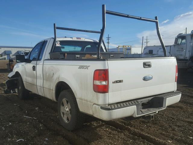 1FTRF12287NA87928 - 2007 FORD F150 WHITE photo 3