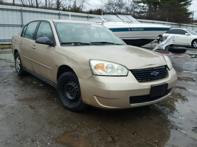 1G1ZS58F87F171652 - 2007 CHEVROLET MALIBU LS GOLD photo 1