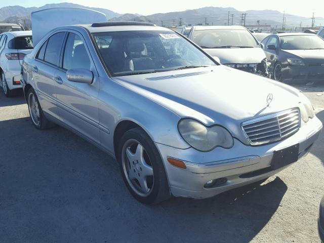 WDBRF64JX1F022788 - 2001 MERCEDES-BENZ C 320 SILVER photo 1