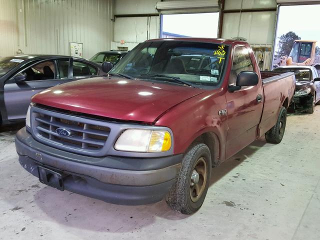 1FTZF17251NA11941 - 2001 FORD F150 BURGUNDY photo 2