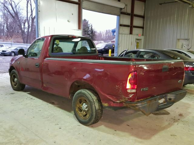 1FTZF17251NA11941 - 2001 FORD F150 BURGUNDY photo 3