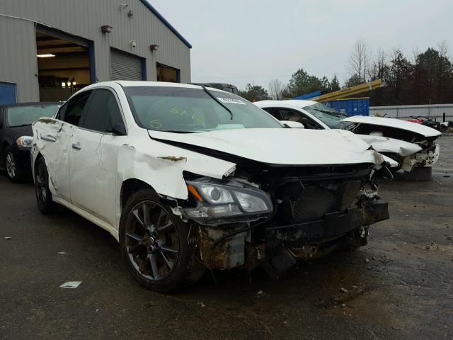 1N4AA5AP7CC842790 - 2012 NISSAN MAXIMA S WHITE photo 1