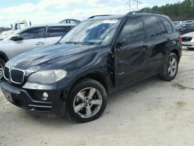 5UXFE4C50AL385147 - 2010 BMW X5 XDRIVE3 BLACK photo 2