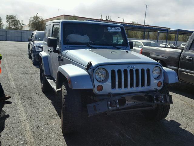 1C4AJWBG8CL175372 - 2012 JEEP WRANGLER S BLUE photo 1