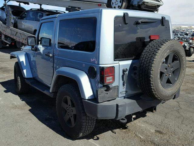 1C4AJWBG8CL175372 - 2012 JEEP WRANGLER S BLUE photo 3