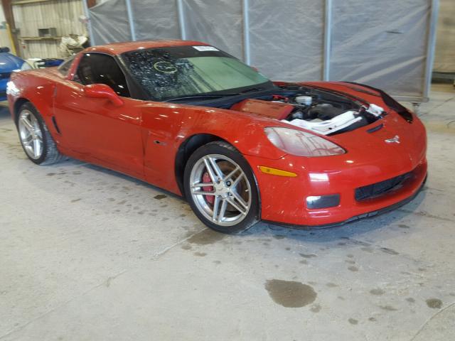 1G1YY26E265116296 - 2006 CHEVROLET CORVETTE Z RED photo 1