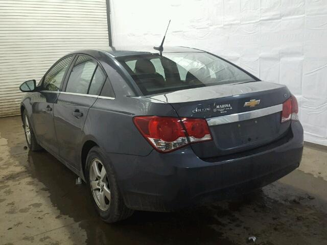 1G1PC5SB6D7212473 - 2013 CHEVROLET CRUZE LT GRAY photo 3