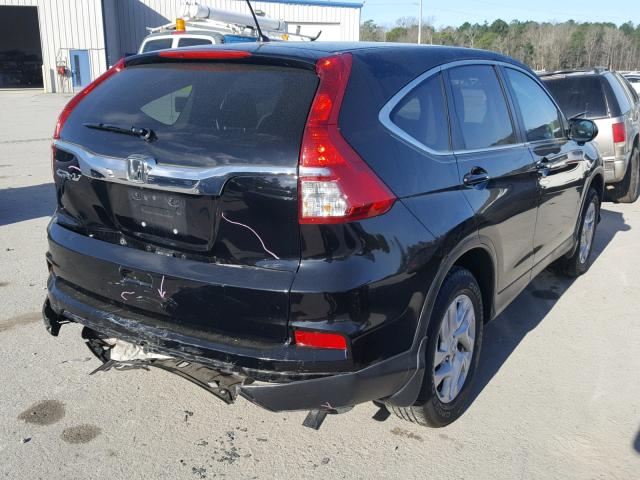 3CZRM3H5XGG704445 - 2016 HONDA CR-V EX BLACK photo 4