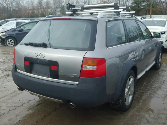 WA1YD64B33N052875 - 2003 AUDI ALLROAD SILVER photo 4