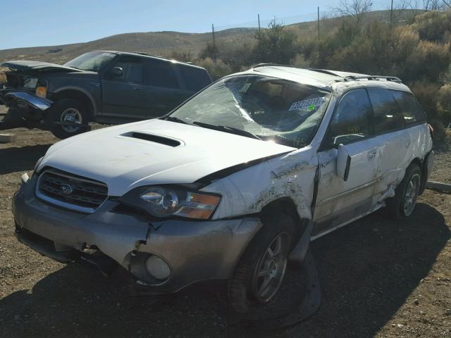 4S4BP67C254342407 - 2005 SUBARU LEGACY OUT WHITE photo 2