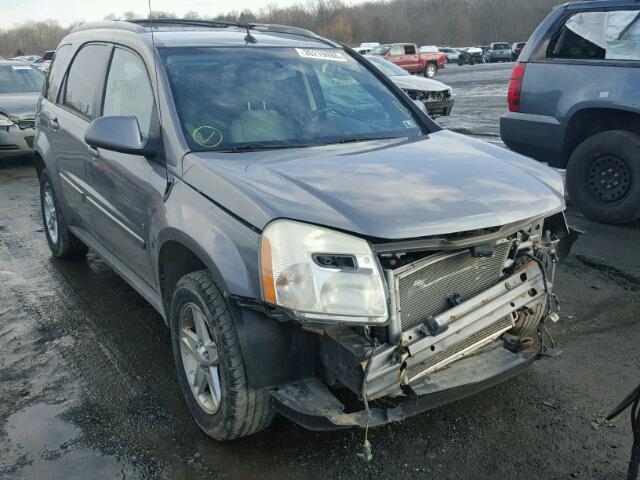 2CNDL73F766002373 - 2006 CHEVROLET EQUINOX LT GRAY photo 1