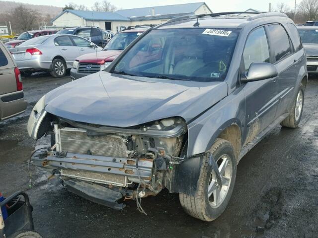 2CNDL73F766002373 - 2006 CHEVROLET EQUINOX LT GRAY photo 2