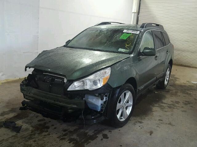 4S4BRBLC6E3247444 - 2014 SUBARU OUTBACK 2. GREEN photo 2