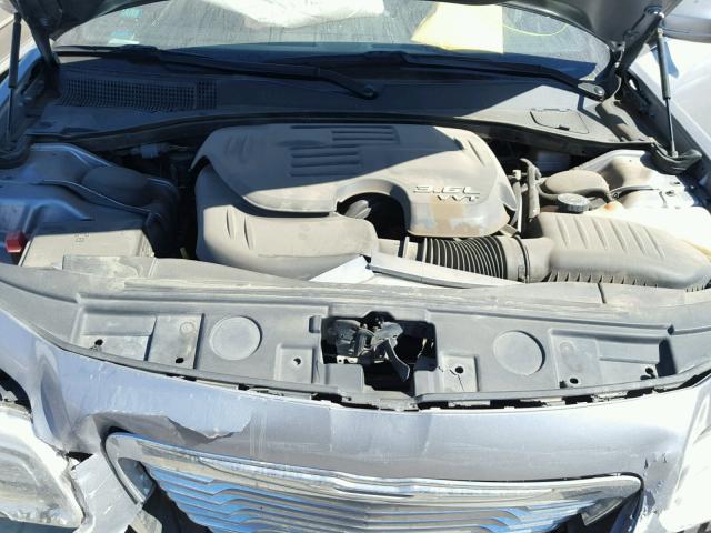 2C3CCAAG2EH200052 - 2014 CHRYSLER 300 GRAY photo 7